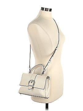 Jimmy Choo Leather Satchel w/ Cross Body Strap (view 2)