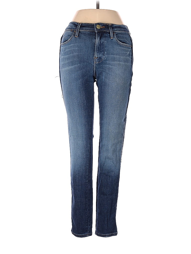 Pre-owned Frame Jeans In Blue