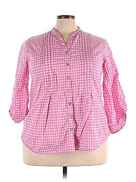 Ruby Rd. 3/4 Sleeve Button-Down Shirt (view 1)
