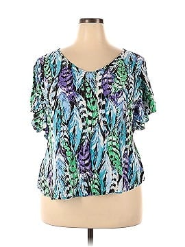 Pure Energy Short Sleeve Blouse (view 1)