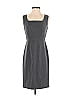 Halogen Marled Solid Gray Casual Dress Size 2 (Petite) - photo 1