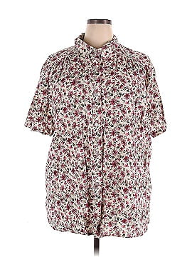 A Personal Touch Short Sleeve Button-Down Shirt (view 1)