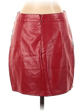 Lulus Faux Leather Skirt (view 2)