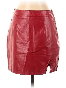 Lulus Faux Leather Skirt (view 1)