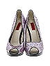 London Rebel Marled Silver Heels Size 8 - photo 2