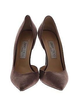 Jimmy Choo Addison Suede d'Orsay Heels (view 2)