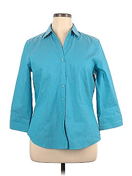 Foxcroft Long Sleeve Button-Down Shirt (view 1)