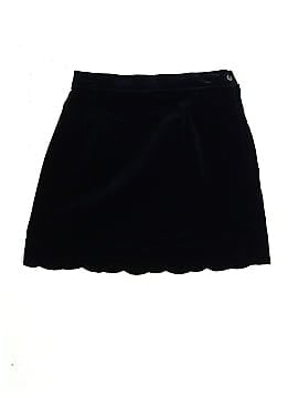 Oscar De La Renta Velvet Scalloped Skirt (view 1)