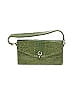 Ann Taylor Snake Print Green Shoulder Bag One Size - photo 1