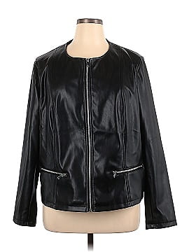 Mark Alan Faux Leather Jacket (view 1)