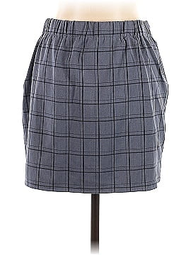 French Grey Casual Skirt (view 2)