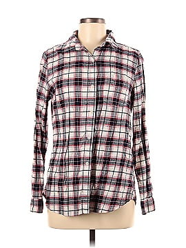 Banana Republic Factory Store Long Sleeve Button-Down Shirt (view 1)