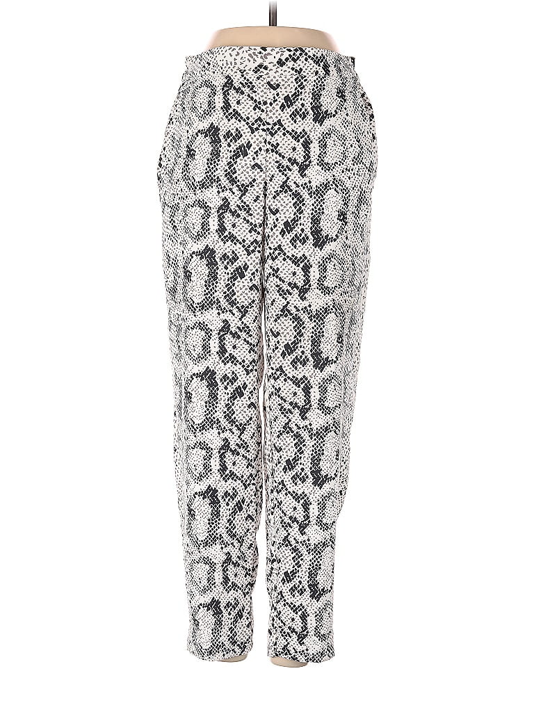 Pre-owned J.crew Factory Store Casual Pants In Silver