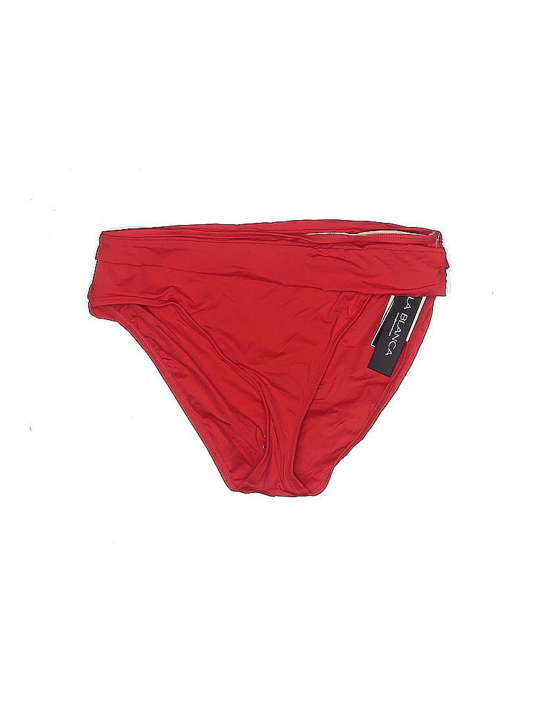 La Blanca Red Swimsuit Bottoms Size 16 - photo 1