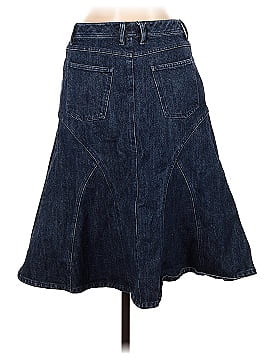 Garnet Hill Denim Skirt (view 2)