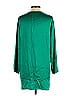 Victoria's Secret 100% Silk Green Long Sleeve Silk Top Size P - photo 2