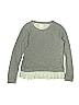 Crewcuts Outlet 100% Cotton Gray Sweatshirt Size 14 - photo 1