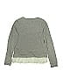 Crewcuts Outlet 100% Cotton Gray Sweatshirt Size 14 - photo 2