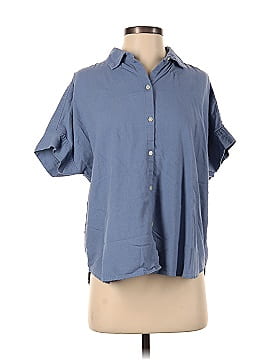 Free Assembly Short Sleeve Button-Down Shirt (view 1)