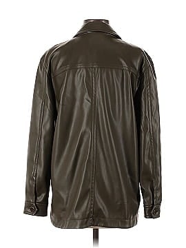 Madewell Faux Leather Jacket (view 2)
