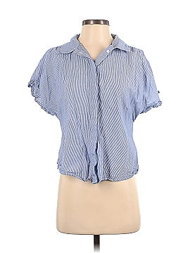 Clad & Cloth Sleeveless Button-Down Shirt (view 1)