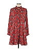 Ann Taylor LOFT Red Casual Dress Size 6 - photo 1