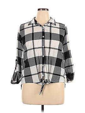 New York Laundry Long Sleeve Blouse (view 1)