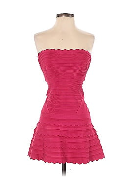 Herve Leger Strapless Mini Casual Dress (view 1)