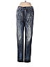 PRPS Hearts Stars Graphic Tie-dye Blue Jeans Size 26 waist - photo 1