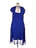 Donna Ricco 100% Polyester Blue Casual Dress Size 22 (Plus) - photo 2