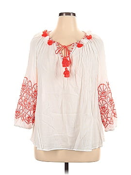 Crown & Ivy Long Sleeve Blouse (view 1)