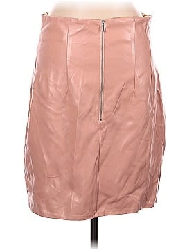 Missguided Faux Leather Skirt (view 2)