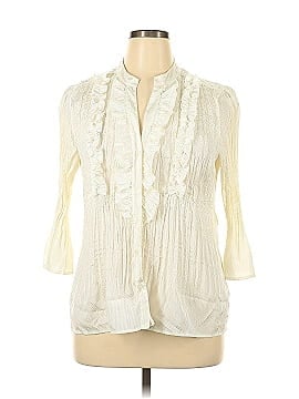 NY Collection Long Sleeve Blouse (view 1)