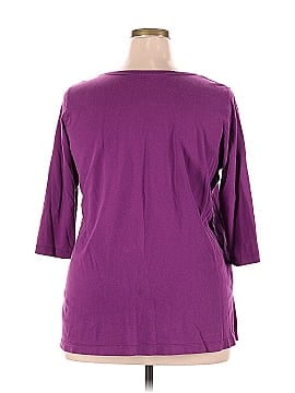 Woman Within 3/4 Sleeve Henley (view 2)