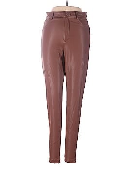 Shinestar Faux Leather Pants (view 1)