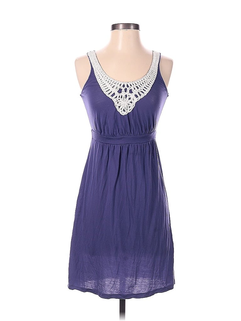 Banana Republic Factory Store Purple Casual Dress Size XS - photo 1