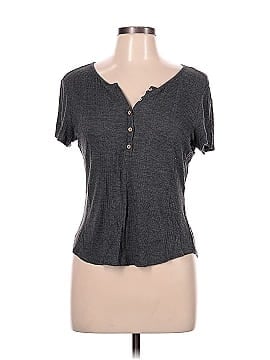 Listicle Short Sleeve Henley (view 1)