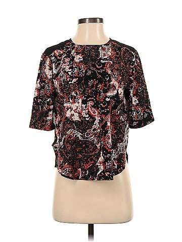 WAYF Short Sleeve Blouse (view 1)