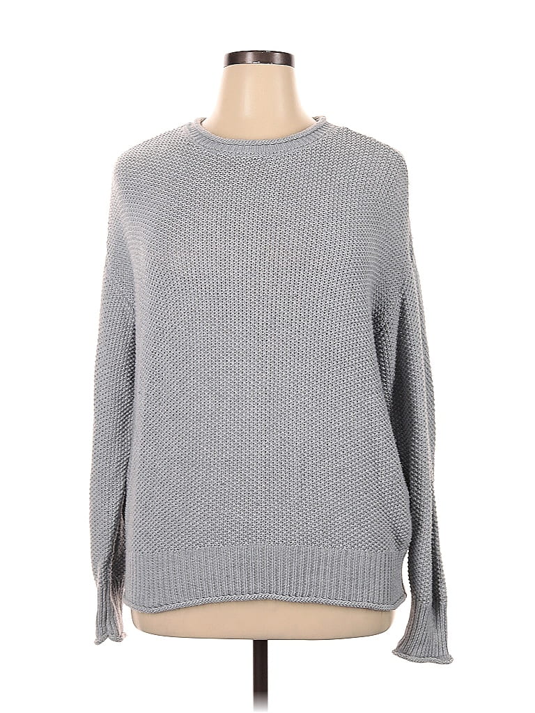 Jessica Simpson Solid Gray Pullover Sweater Size XL - photo 1