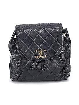 Chanel Vintage Quilted Leather Backpack (view 1)