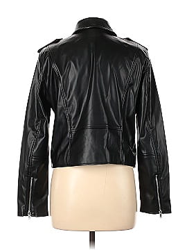 Nine West Faux Leather Jacket (view 2)