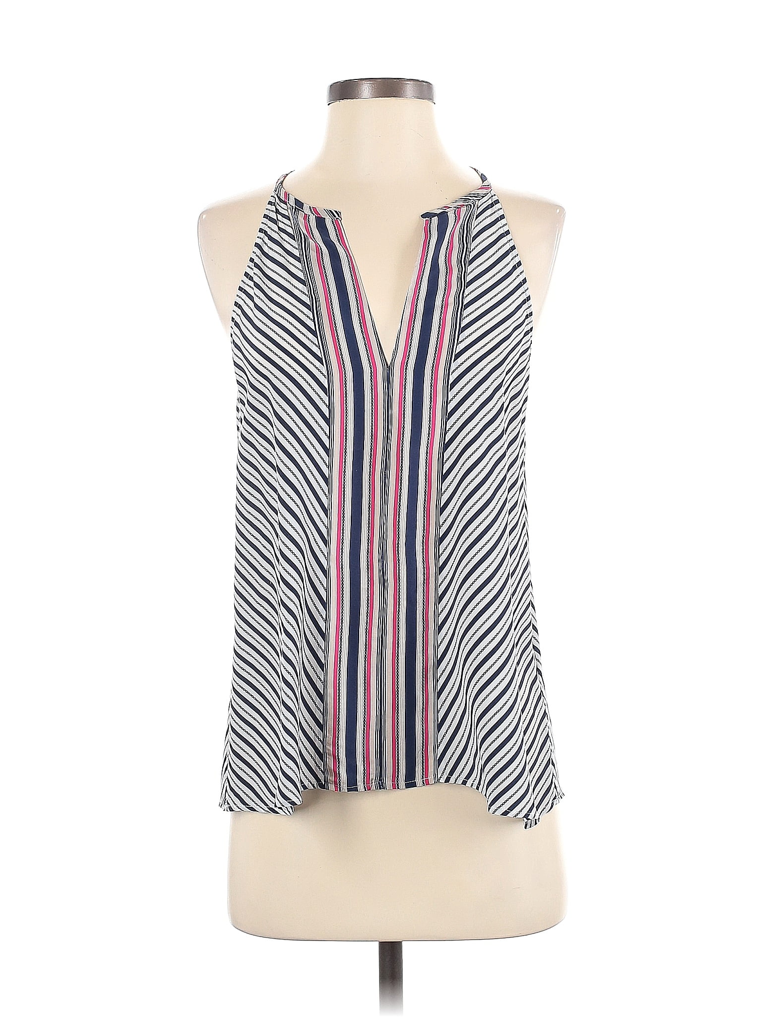 INC International Concepts Blouse Women's Petite Small V-Neck