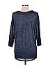 0+0 exclusively for Stitch Fix Blue 3/4 Sleeve Henley Size L - photo 2