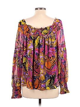 Alexandra Farmer exclusively for Anthropologie Long Sleeve Blouse (view 2)