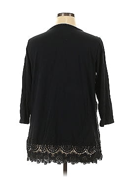 Lands' End 3/4 Sleeve Blouse (view 2)