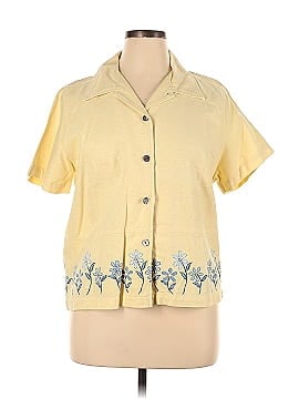 Erika Collection Short Sleeve Button-Down Shirt (view 1)