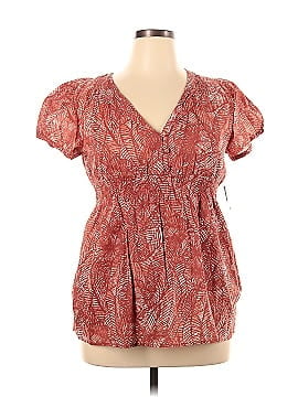 SONOMA life + style Short Sleeve Blouse (view 1)