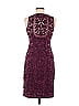 Sue Wong 100% Nylon Jacquard Brocade Burgundy Casual Dress Size 8 - photo 2