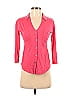 Express Pink Long Sleeve Button-Down Shirt Size XS - photo 1