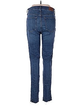 Madewell Tall 10" High-Rise Skinny Jeans in Brinville Wash: Button-Front TENCEL&trade; Denim Edition (view 2)